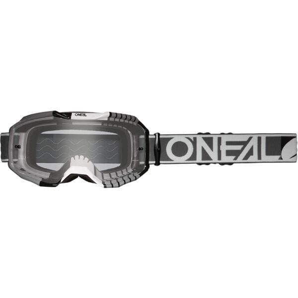 O'Neal 2025 Motocross Goggles B-10 Duplex Grey White Black Clear